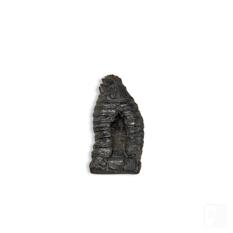 A chengni 'bamboo shoot' ink stone by Chen Duanyou, Republican period | 民國 陳端友製竹筍形澄泥砚 - 图3